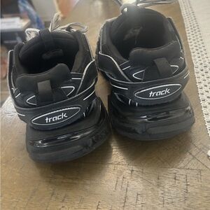 Black Track Sneakers